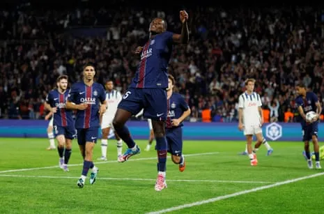 PSG Demolish Atalanta while Thuram Nets Double to Secure Inter Victory against Dutch Giants