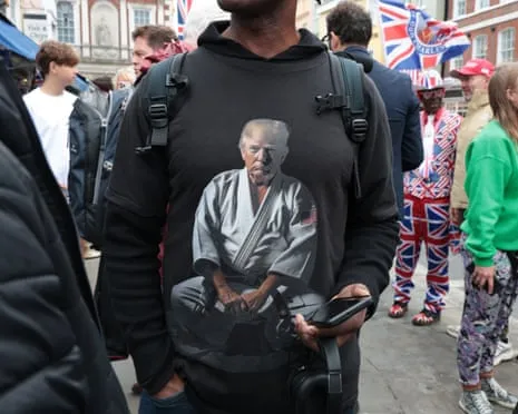 Superfans Assemble in the Historic Town to Animate Trump’s Spectacle of Minimal Action